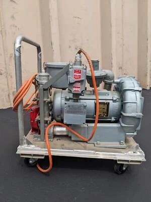 SOPLADOR REGENERATIVO GAST 1.5 HP R4P115N-50 BALDOR J718B 110/220-240 VOLTIOS NUEVO B2 Foto 1 de 4