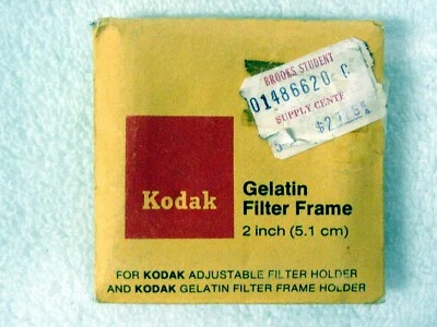 Kodak Filter Frame | For Gelatin | 2" x 2" | Worn package | New | NOS | $9.55 | - Image 1 of 3