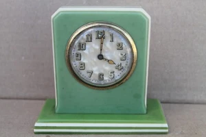 Swiss Made alte seltene Vintage Tischuhr - Bild 1 von 15