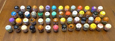 Lote 60 Mighty Beanz Serie Mixta Personajes Juguetes Colección A Granel Algunos Duplicados Foto 1 de 4