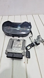 SEAT LEON 2015 FR 2.0 TDI ENGINE ECU KIT 04L907309 - Picture 1 of 7