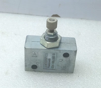 Rexroth Pneumatic 534 108 000 0 Throttle Control Valve 5341080000 Foto 1 de 4