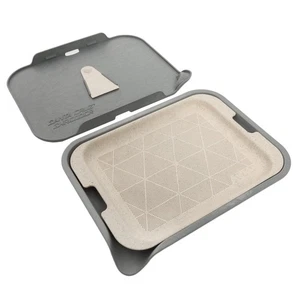 Hemp Rolling Tray with Sift Screen by Santa Cruz Shredder-Grey - Picture 1 of 1