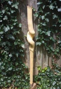 Grueso y pesado con grandes giros - Parcialmente tallado - Madera artesanal - Tallado en blanco G3 - Imagen 1 de 8