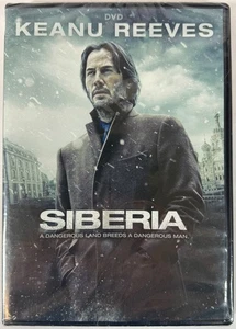 Siberia DVD 2018 Keanu Reeves DVD Russia Crime Thriller Molly Ringwald NEW - Picture 1 of 3