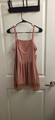 Torrid 0X NWT Vintage Slub Lace Trim Hanky Cami, Adjustable Straps, Super Soft - Image 1 of 4