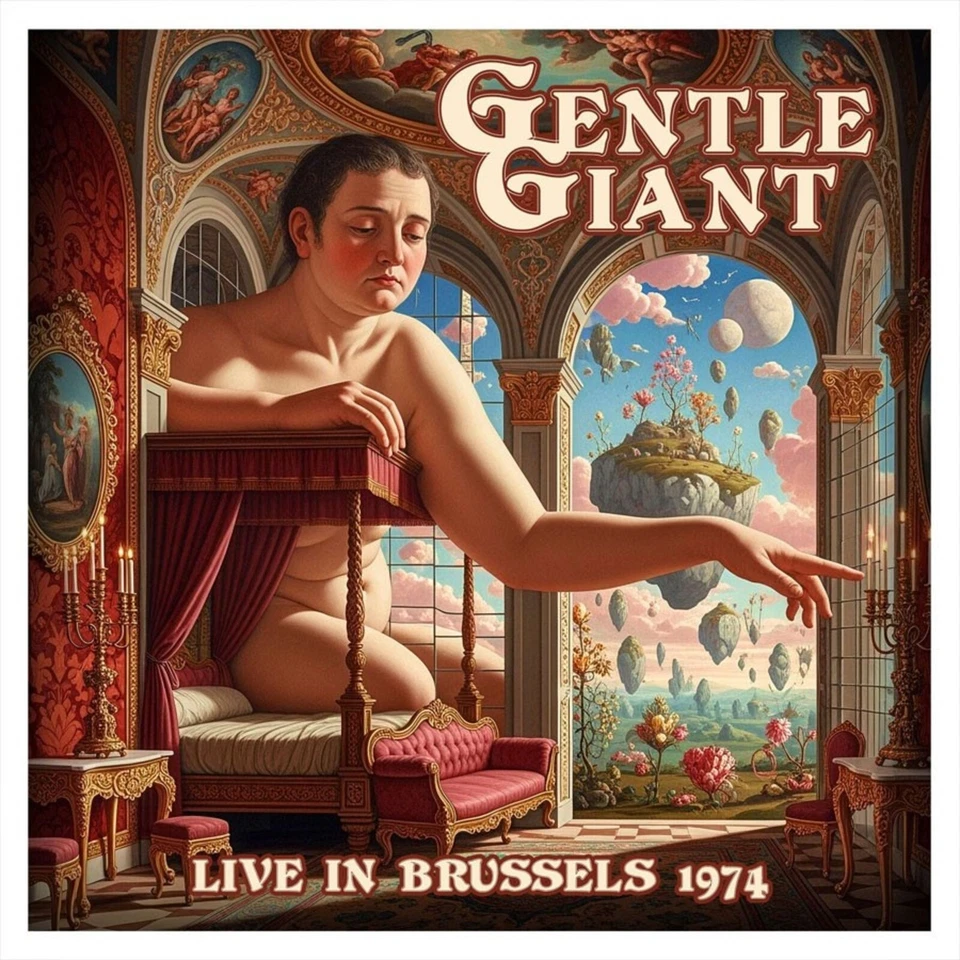 Gentle Giant Live In Brussels 1974 CD NEW - image 1 of 1