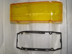New Amber Endcap for Whelen Edge Lightbars Amber Lens No Alley - Picture 1 of 1
