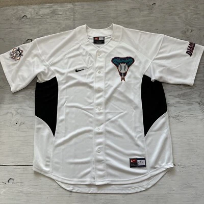 Vintage Team Nike MLB Arizona Diamondbacks Sewn Baseball Jersey Sz XL - Image 1 of 4