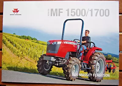 Massey Ferguson MF 1500 / 1700 Catalogue De Vente Brochure • 8.47€
