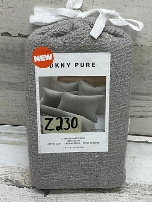 DKNY Pure Texture Standard / Queen Sham Off White Nuevo Foto 1 de 4