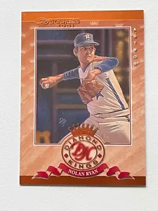 2001 Donruss Diamond Kings Nolan Ryan Baseball Card /2500  /Z19 - Picture 1 of 2