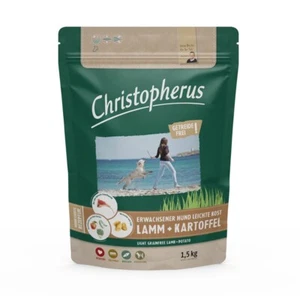Christopherus Getreidefrei Leichte Kost Lamm & Kartoffel 4 x 1,5 kg - Bild 1 von 4
