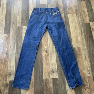 Wrangler 13MWZ Jeans Men’s W32 L36 Blue Denim Cowboy Cut-Made in USA - Bild 1 von 7