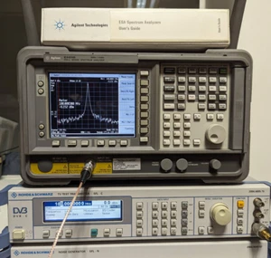 Analizzatore di spettro Agilent HP E4411B 1 MHz - 1,5 GHz serie ESA-L - versione 75 Ohm - Foto 1 di 5