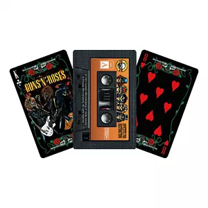 Guns N' Roses Deck of Playing Cards in Cassette Tape Case Multi-Color - Picture 1 of 2