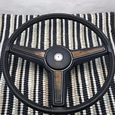 1978 1979 1980 1981 1982-1987 PONTIAC GRAND PRIX LEMANS STEERING WHEEL BLUE - Image 1 of 4