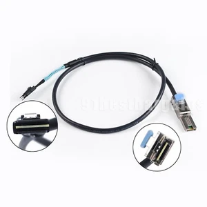 Mini SAS SFF-8087 36 Pin to MiniSAS SFF-8088 26Pin External Cable 1M 3.28ft - Picture 1 of 10