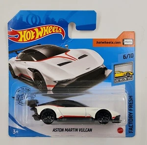 Hot Wheels White Aston Martin Vulcan Car Factory Fresh 1:64 Scale GHC01-M521 - Picture 1 of 3