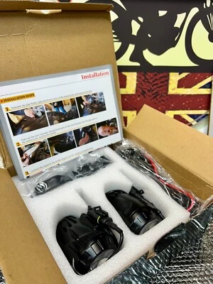 Faróis de LED 55W para motocicleta BMW X2, luzes de neblina R1250GS R1200GS F800GS F700GS - Imagem 1 de 4