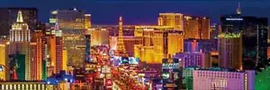 Las Vegas : Strip - Midi Poster 91.5 x 30.5 cm new and sealed - Picture 1 of 1