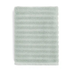 Performance Textured Bath Towel, 30" x 54", Soft Sea - Picture 1 of 8