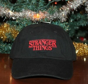 Stranger Things Logo Cap Mütze - verstellbar - lizenziert und offiziell - neu! - Bild 1 von 4