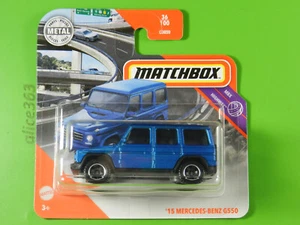Matchbox 2020 -  ´15 Mercedes-Benz G550 -  MBX Highway  -  36  -  neu in OVP - Bild 1 von 1