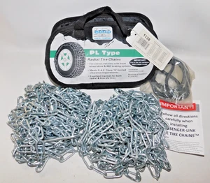 1138 Laclede Passenger Link PL Tire Chains, 1 Pair in bag, Never Used - Bild 1 von 5