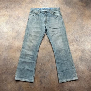 Vintage LEVI'S 507 Jeans Blau Herren (33 Inch Waist) (29 Inch Leg) Regular Bootcut - Bild 1 von 12