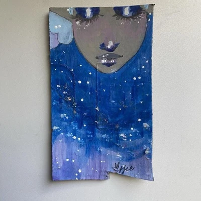 Criatura mítica de fantasía celestial Fae Elf en cartón 4x6 Foto 1 de 4