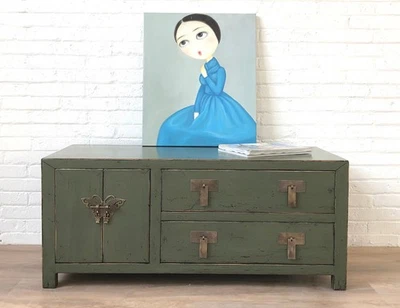Asia Möbel Kommode Sideboard Schrank Vintage orientalisch chinesisch asiatisch - Bild 1 von 4
