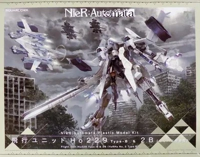 Unidad de vuelo NieR Automata Ho229 tipo B y kit modelo 2B Square Enix raro Japón Foto 1 de 4