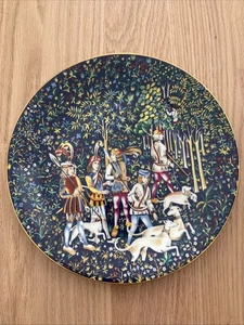 Vintage Haviland Limoges Hunt of the Unicorn 1973 Plate #2 La Chasse La Licorne - Picture 1 of 2
