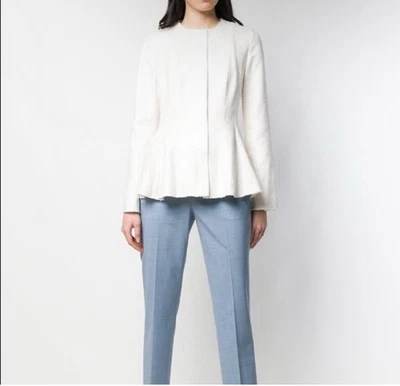 Blazer Theory Linen Peplum 12 Foto 1 de 4