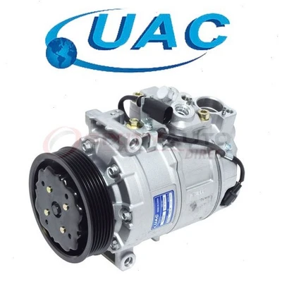 UAC AC Compressor for 2001-2008 Audi A4 1.8L 2.0L 3.0L L4 V6 - Heating Air xv Foto 1 de 4