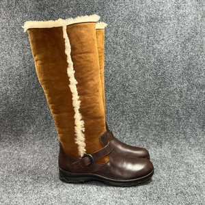 Botas de Invierno Born Helga Para Mujer Talla 9 Marrón Piel de Oveja Forradas Altas Exterior Nieve - Imagen 1 de 16