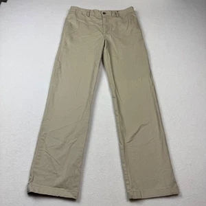 Polo Ralph Lauren Khaki Pants Boys Flat Front School Uniform Size 16 - Picture 1 of 6