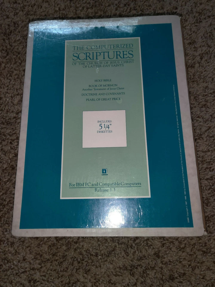 the computerized scriptures of latter day saints. new RARE COPY - Image 1 of 2