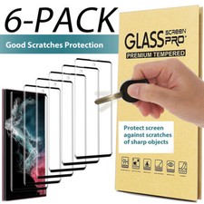 Clear Tempered Glass Screen Protector For Samsung Galaxy S22+ S23 Plus/Ultra/FE
