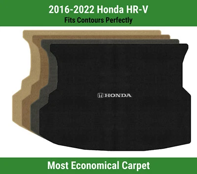 Alfombrilla de carga Lloyd Velourtex para '16-22 HR-V con combo Honda H & Word plateado y negro Foto 1 de 4