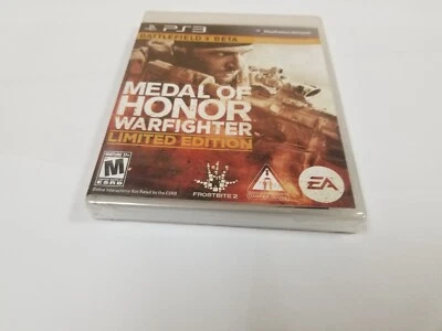 Medal of Honor: Warfighter -- Limited Edition (Sony PlayStation 3, 2012) ps3 new - Image 1 of 2