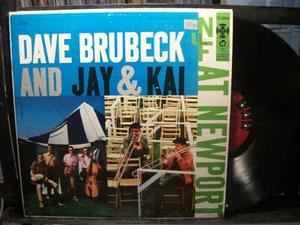 DAVE BRUBECK Jay & Kai At Newport LP Columbia 1956 CL932 - Picture 1 of 2