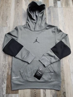 NEW Nike Air Jordan Therma Fit Boys YOUTH Small 8-10Yrs Hoody Hoodie $50 - Image 1 of 4