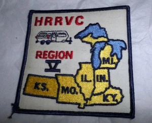 Vintage HRRVC Holiday Ramblers Region V 4" Patch Good Condition Free Ship USA HL - Picture 1 of 1