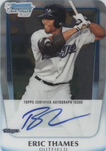 2011 Bowman - Eric Thames #BCP102