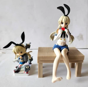 Kantai Collection Kancolle Figure lot of 2 Shimakaze Decisive anime japan - Picture 1 of 5