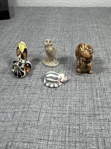 Lote de 4 mini animales de cerámica vintage - Imagen 1 de 14