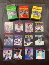 Lot of 36 1990 Collect-A-Books baseball includes boxes Red and Yellow are sealed