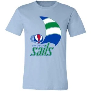 San Diego Sails T-shirt Premium | ABA Basketball Team - Picture 1 of 8